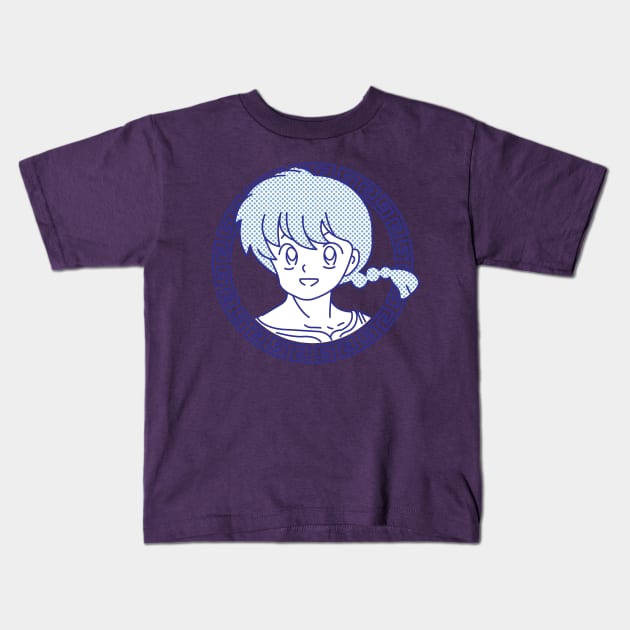 Ranma Saotome Kids T-Shirt by Astroboy71